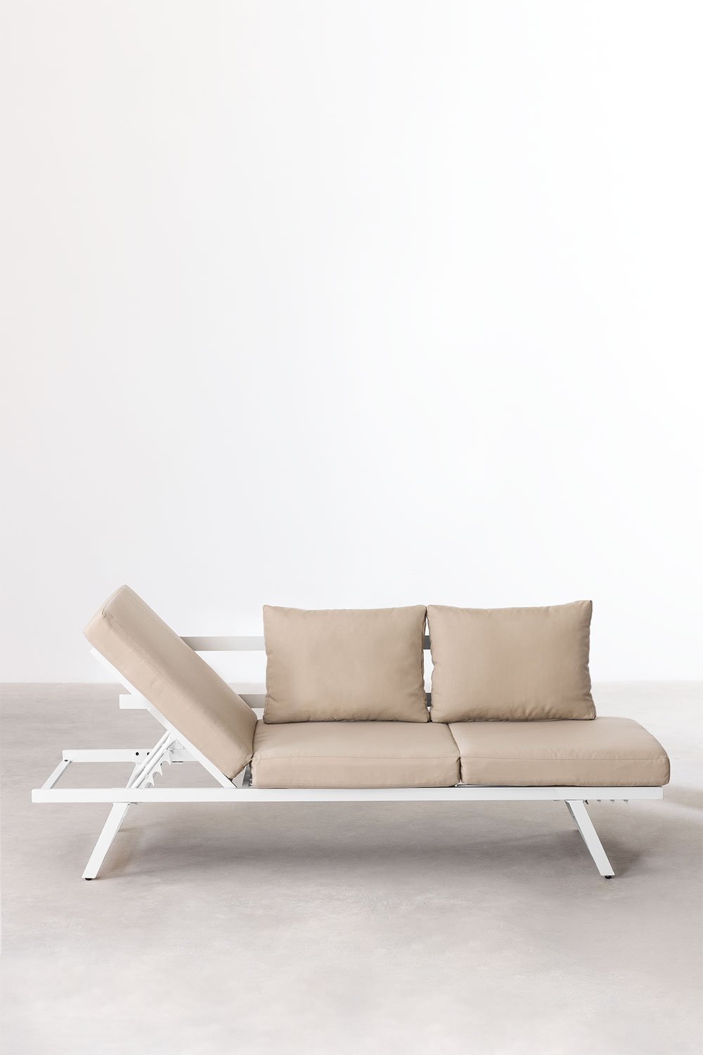 Rozkładana sofa ogrodowa Libanc, 3-osobowa, obrazek w galerii 4