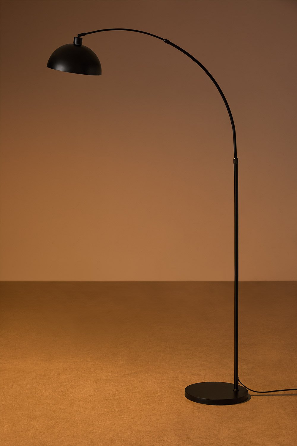 Lampa ogrodowa stojąca Diala z żelaza, obrazek w galerii 3