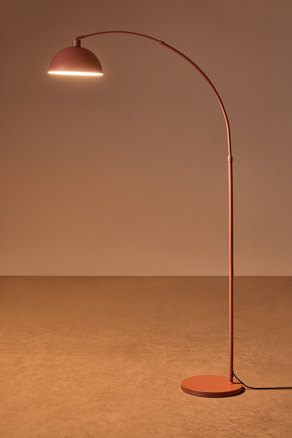 Lampa podłogowa Diala z żelaza, obrazek w galerii 2