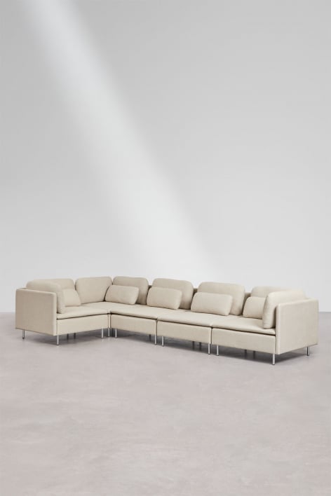 Modułowa sofa narożna 5-częściowa Oriol
