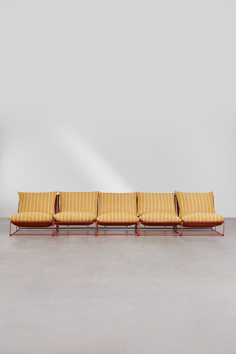 Modułowa sofa ogrodowa 5-częściowa Amaro, obrazek w galerii 4