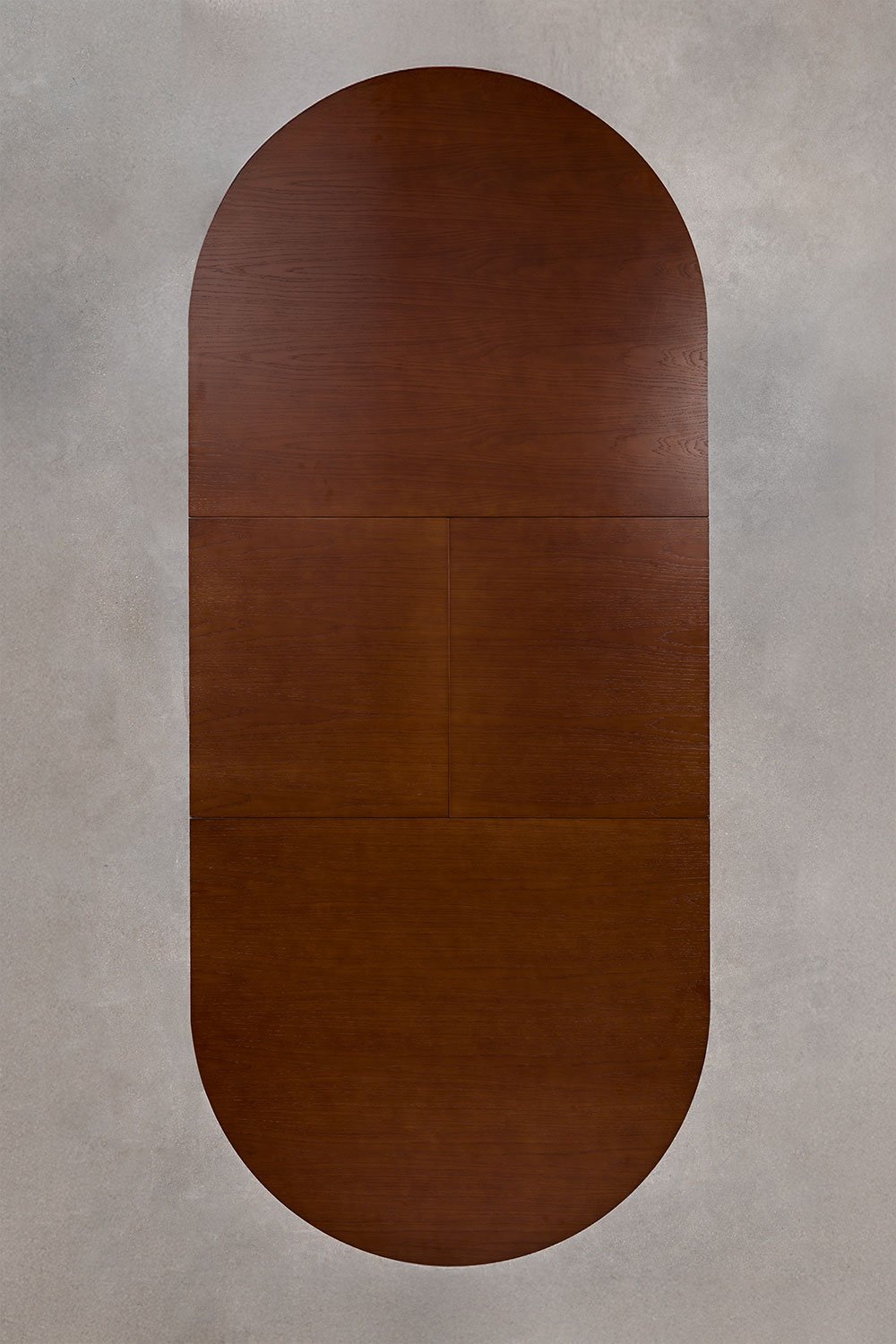 Stół jadalny owalny 180-240x105 cm rozkładany z płyty MDF i forniru dębowego Montana, obrazek w galerii 13