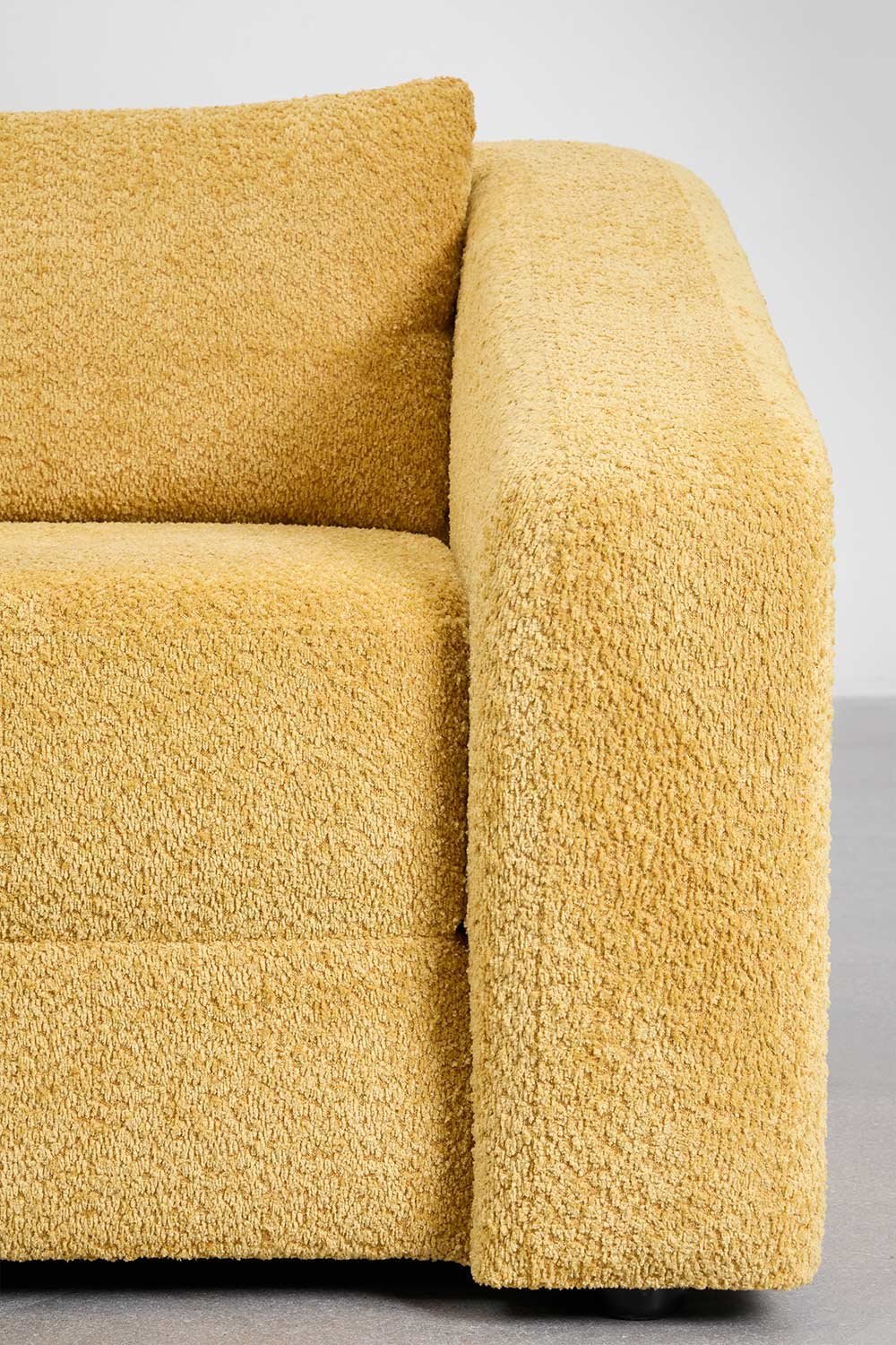 3-osobowa rozkładana sofa Dalila z tkaniny bouclé, obrazek w galerii 8