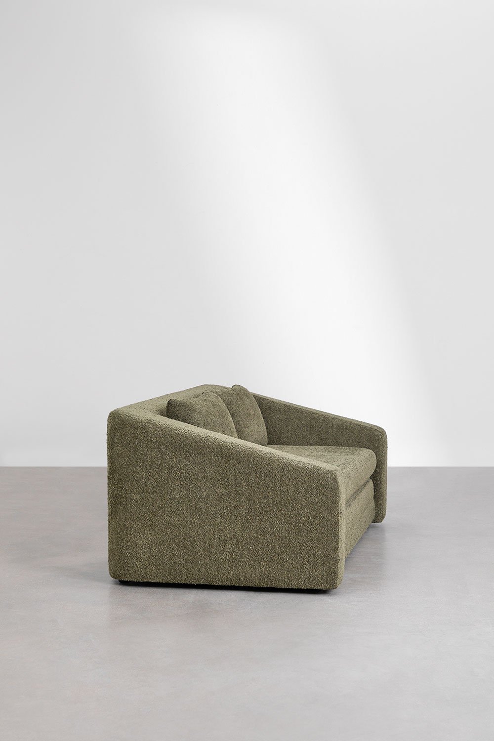 Dwuosobowa rozkładana sofa Dalila z tkaniny bouclé, obrazek w galerii 5