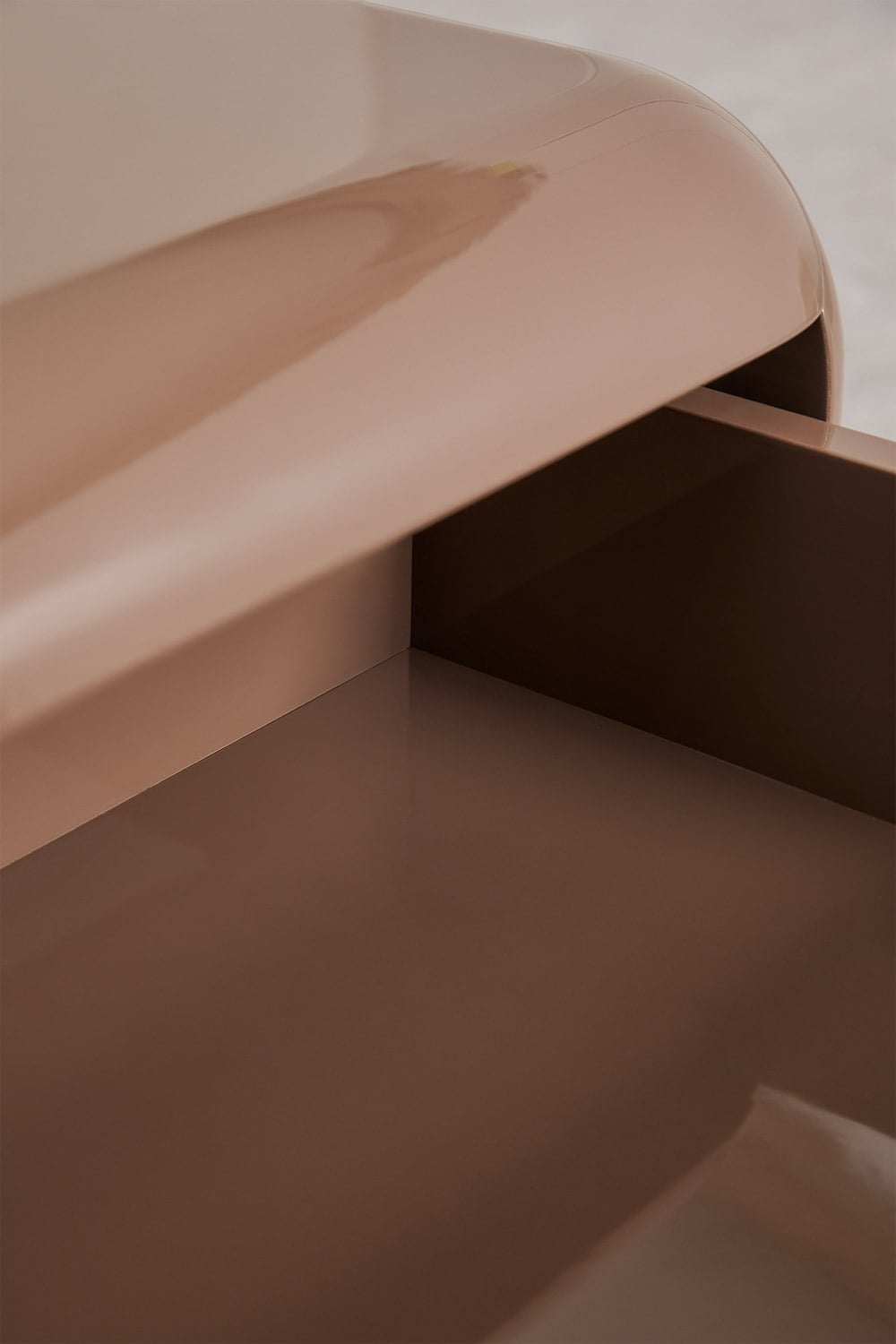 Pack 2 kwadratowych szafek nocnych 45x45 cm z MDF Alazne, obrazek w galerii 6