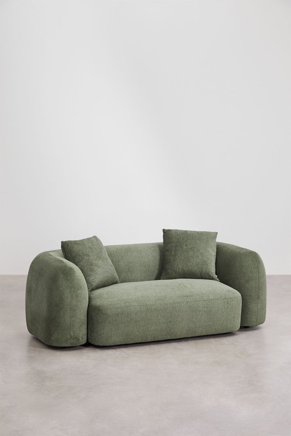 Sofa Coco 2-osobowa z tkaniny szenilowej, obrazek w galerii 3