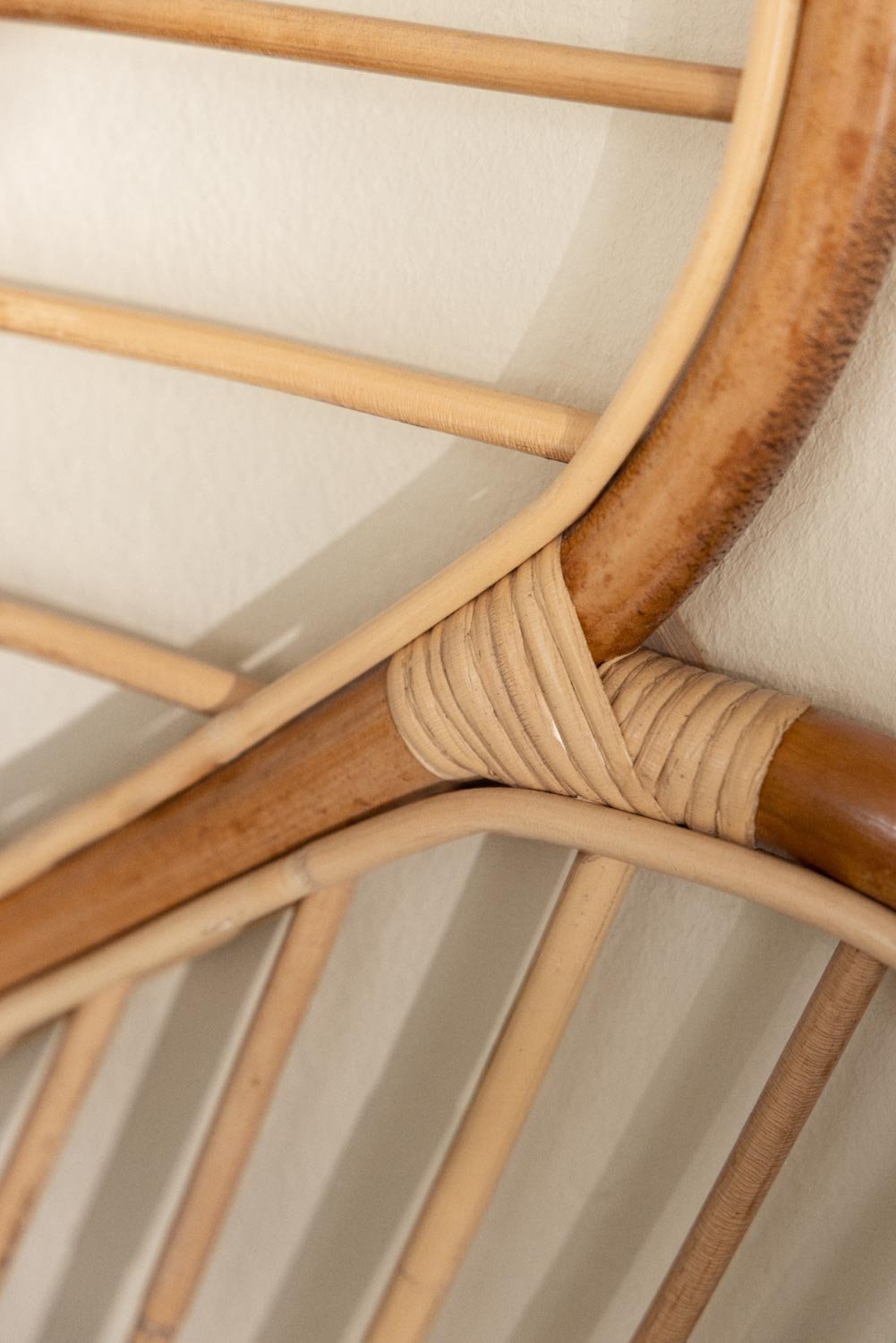 Zagłówek do łóżka rattanowego Cobany 150 cm, obrazek w galerii 2