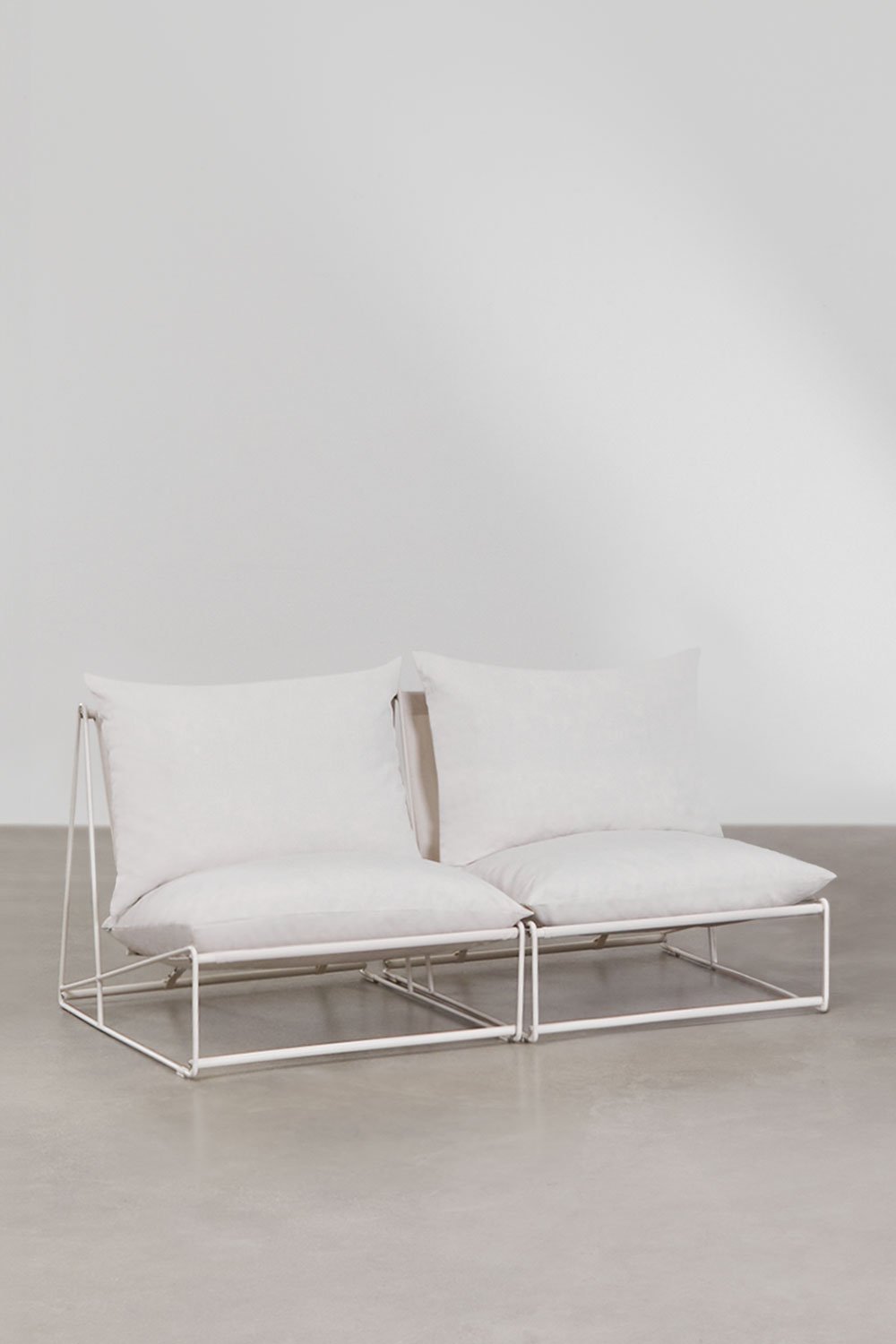 Amaro 2-częściowa modułowa sofa ogrodowa, obrazek w galerii 3