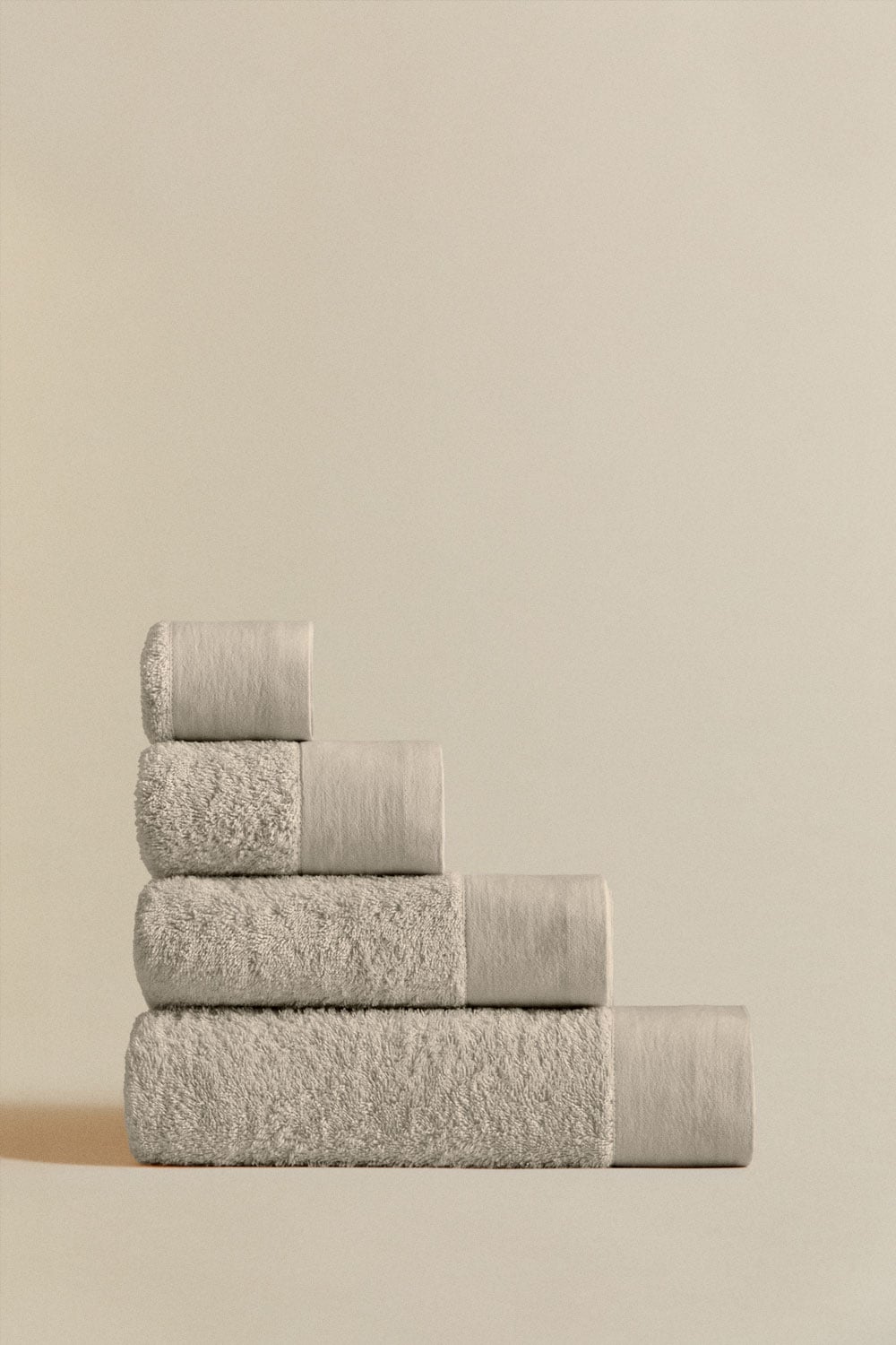 Ręcznik z bawełny i lnu Markel, obrazek w galerii 1