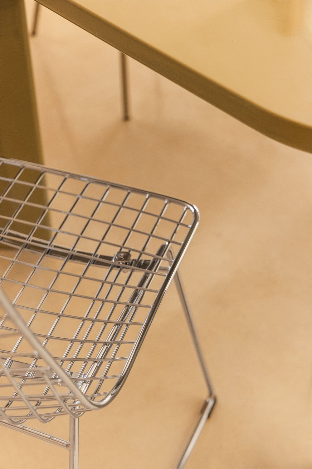 Krzesło jadalniane ze stali Renee, obrazek w galerii 2