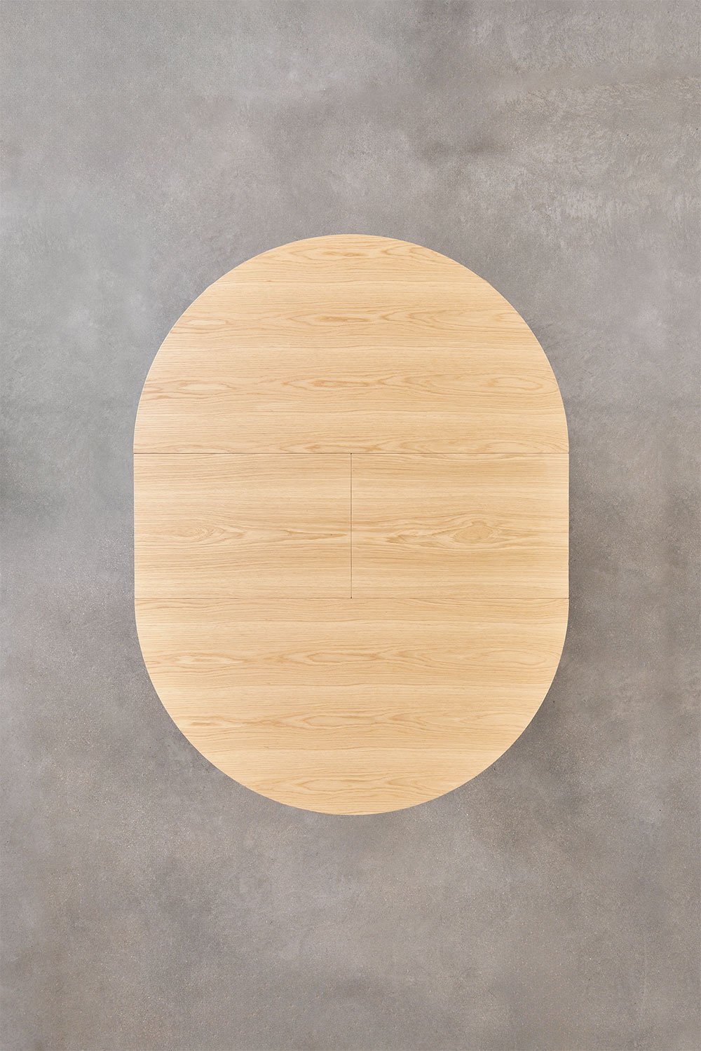 Stół jadalny okrągły 120-160x120 cm rozkładany z płyty MDF i forniru dębowego Montana, obrazek w galerii 10