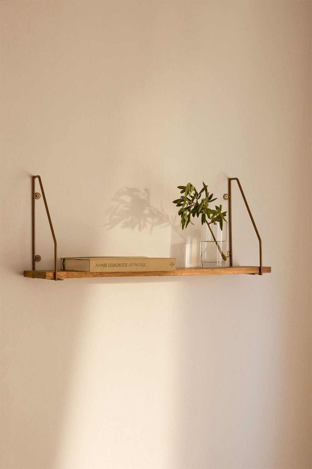 Półka ścienna z drewna mango Daven Design, obrazek w galerii 1