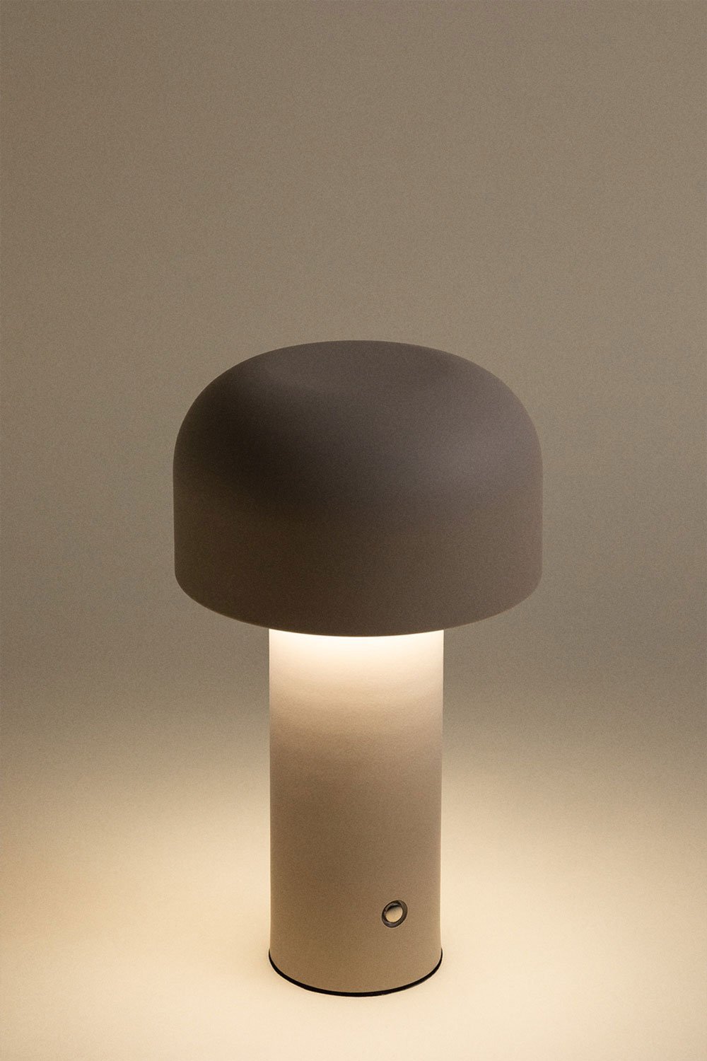 Loentia Bezprzewodowa zewnętrzna metalowa lampa stołowa LED , obrazek w galerii 2