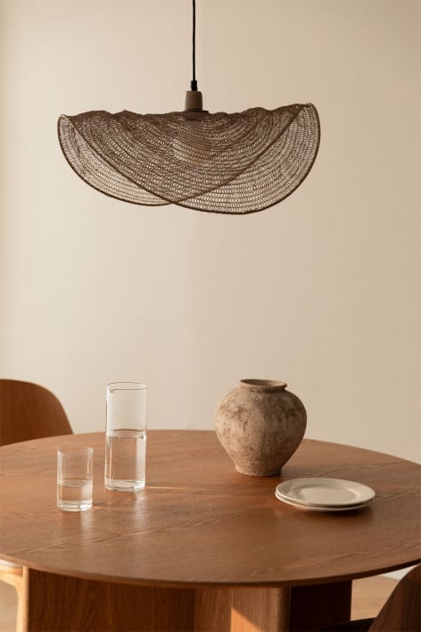 Lampa sufitowa z żelaza Garaine