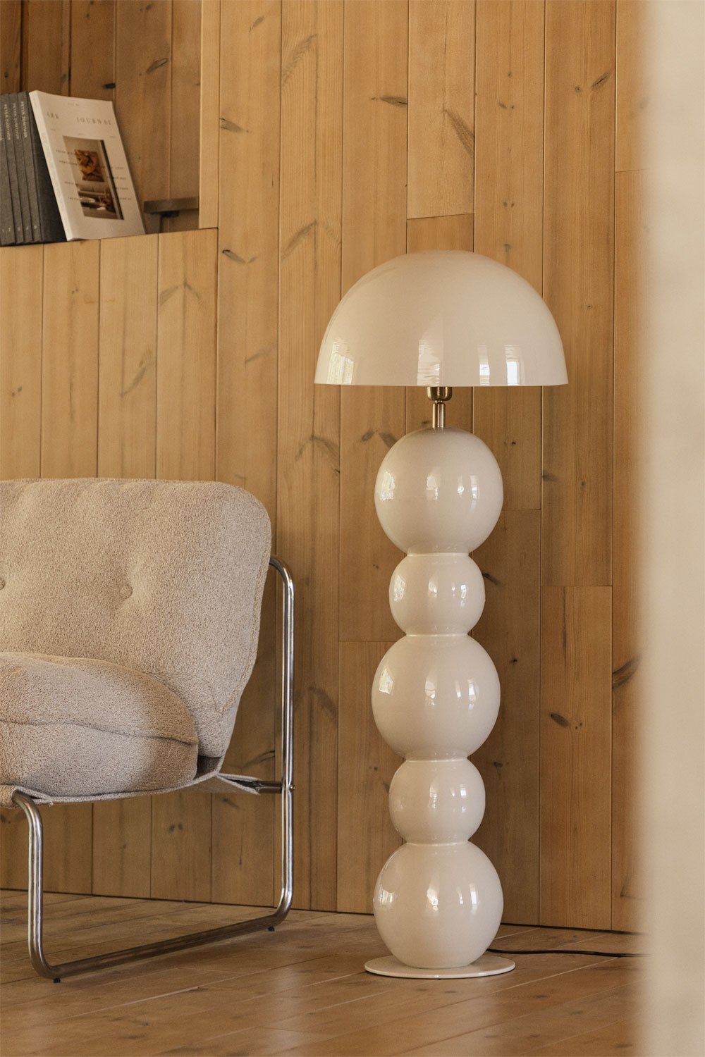Lampa podłogowa z żelaza Boulia, obrazek w galerii 1