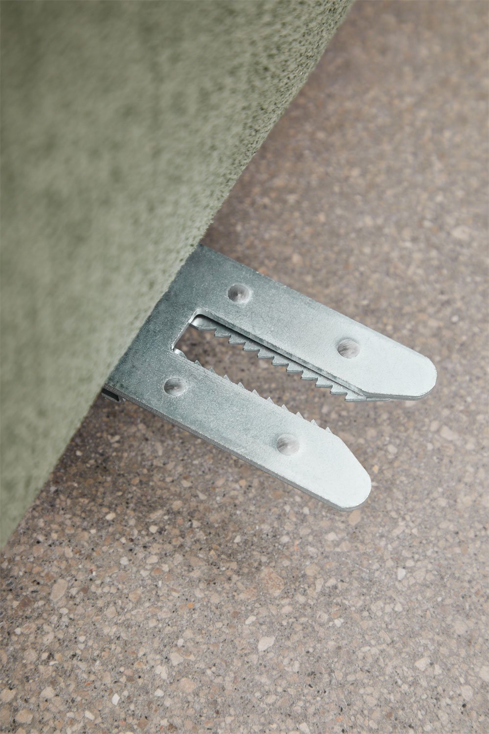 Modułowa 3-częściowa lewa sofa z szezlongiem w kolorze szenilu Coco, obrazek w galerii 13