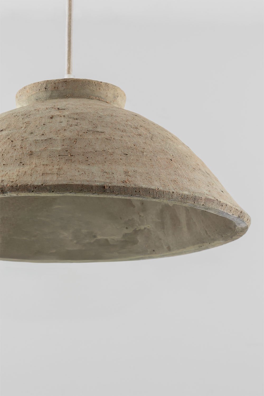 Lampa sufitowa wisząca z terakoty Sainza, obrazek w galerii 4