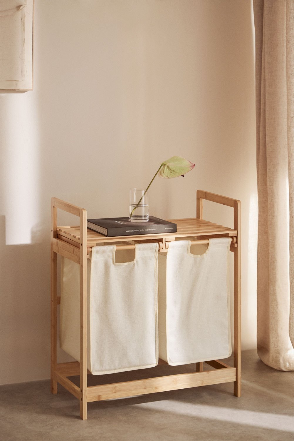 Kosz na pranie Joesh Bamboo, obrazek w galerii 1