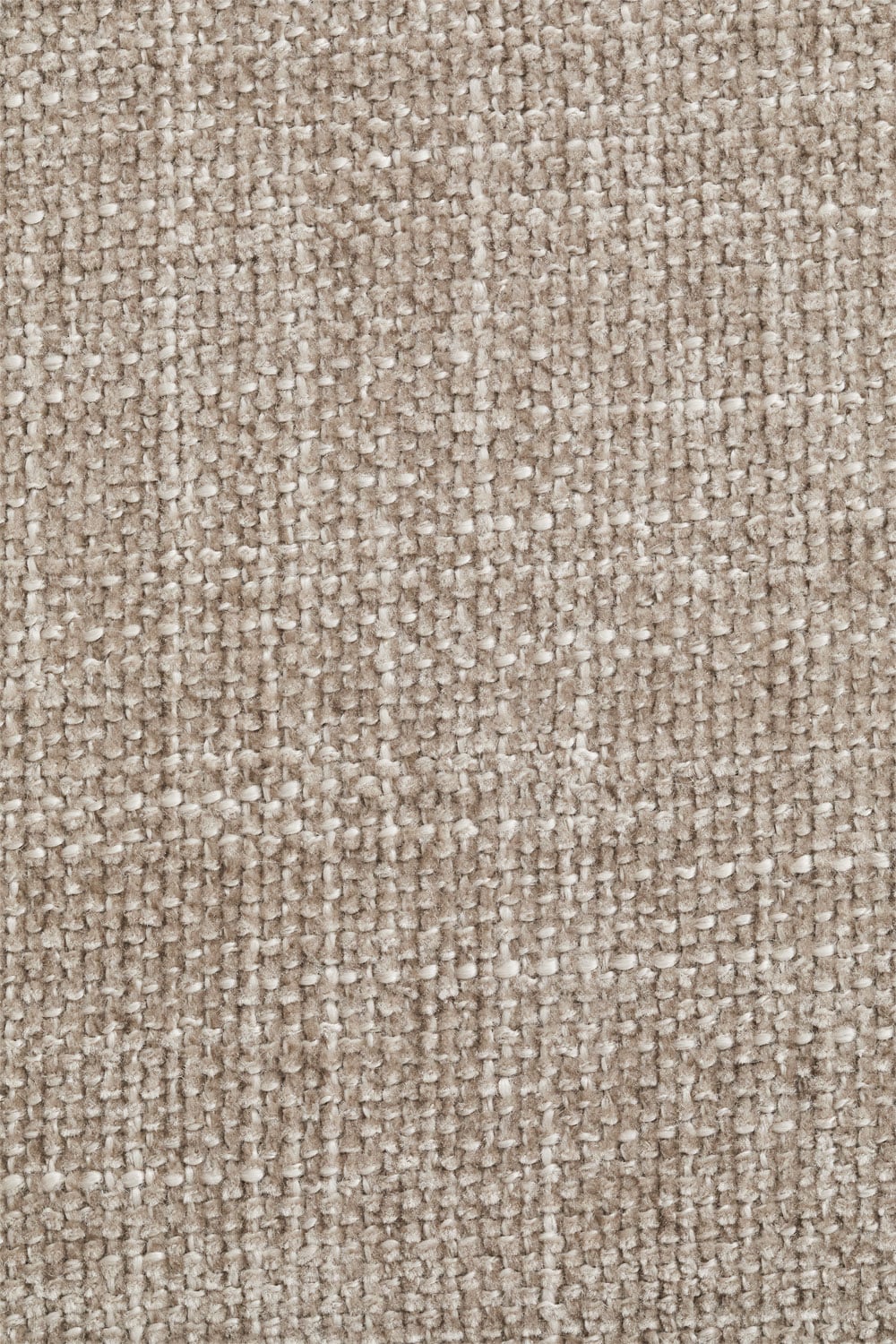 Taboret wysoki 65 cm z oparciem z szarej taupe tkaniny Brusel, obrazek w galerii 8