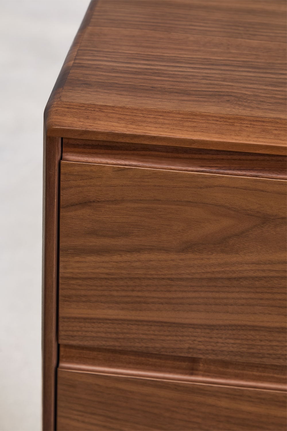 Komoda z 3 szufladami 80x40 cm z drewna Treveris, obrazek w galerii 7