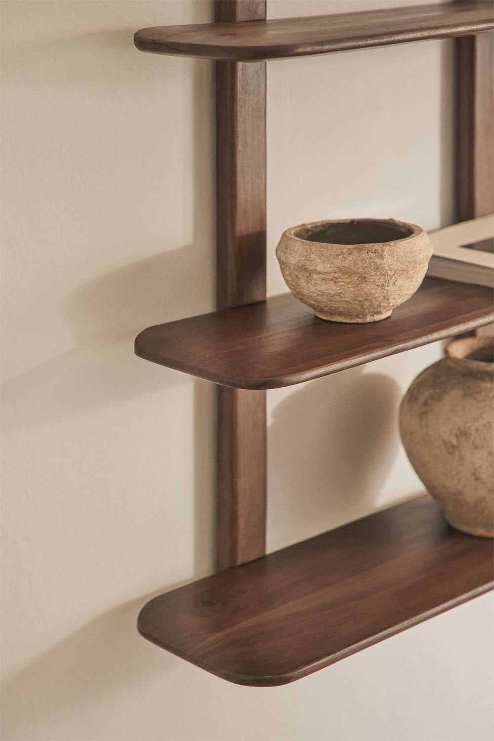 Półka ścienna z drewna Veleta, obrazek w galerii 2