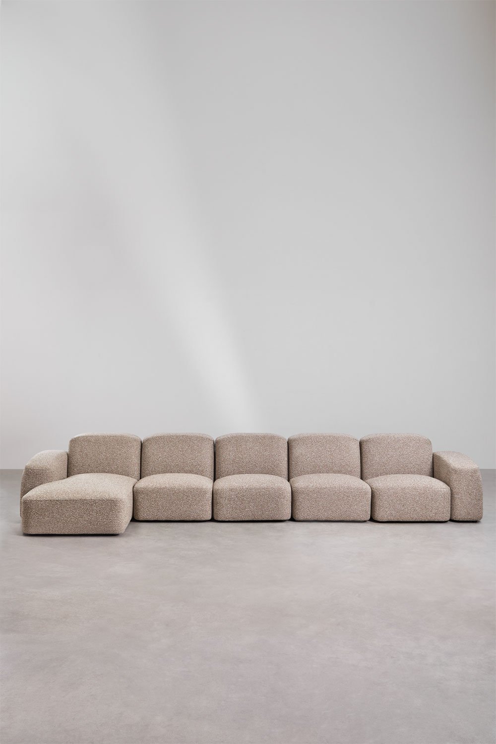 Bastian 5-częściowa leżanka modułowa lewa, obrazek w galerii 3