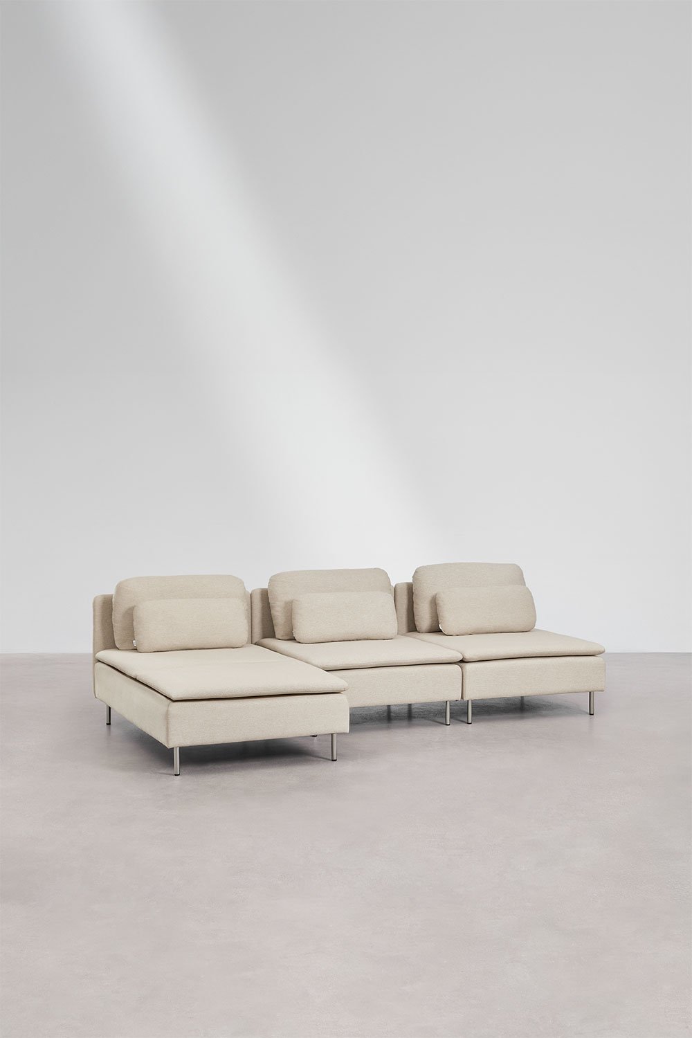 Sofa modułowa Oriol 3-częściowa lewostronna z leżanką, obrazek w galerii 1