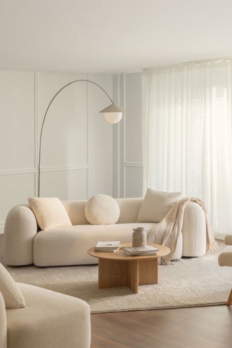 Sofa 3-osobowa z szenilu Coco