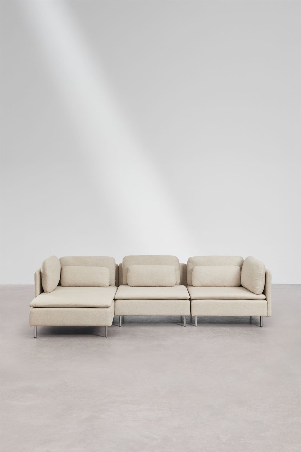 Sofa modułowa Oriol 3-częściowa lewostronna z leżanką i narożnikiem, obrazek w galerii 4