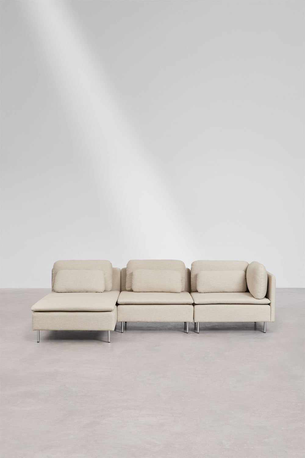 Sofa modułowa Oriol 3-częściowa lewostronna z leżanką i narożnikiem, obrazek w galerii 4