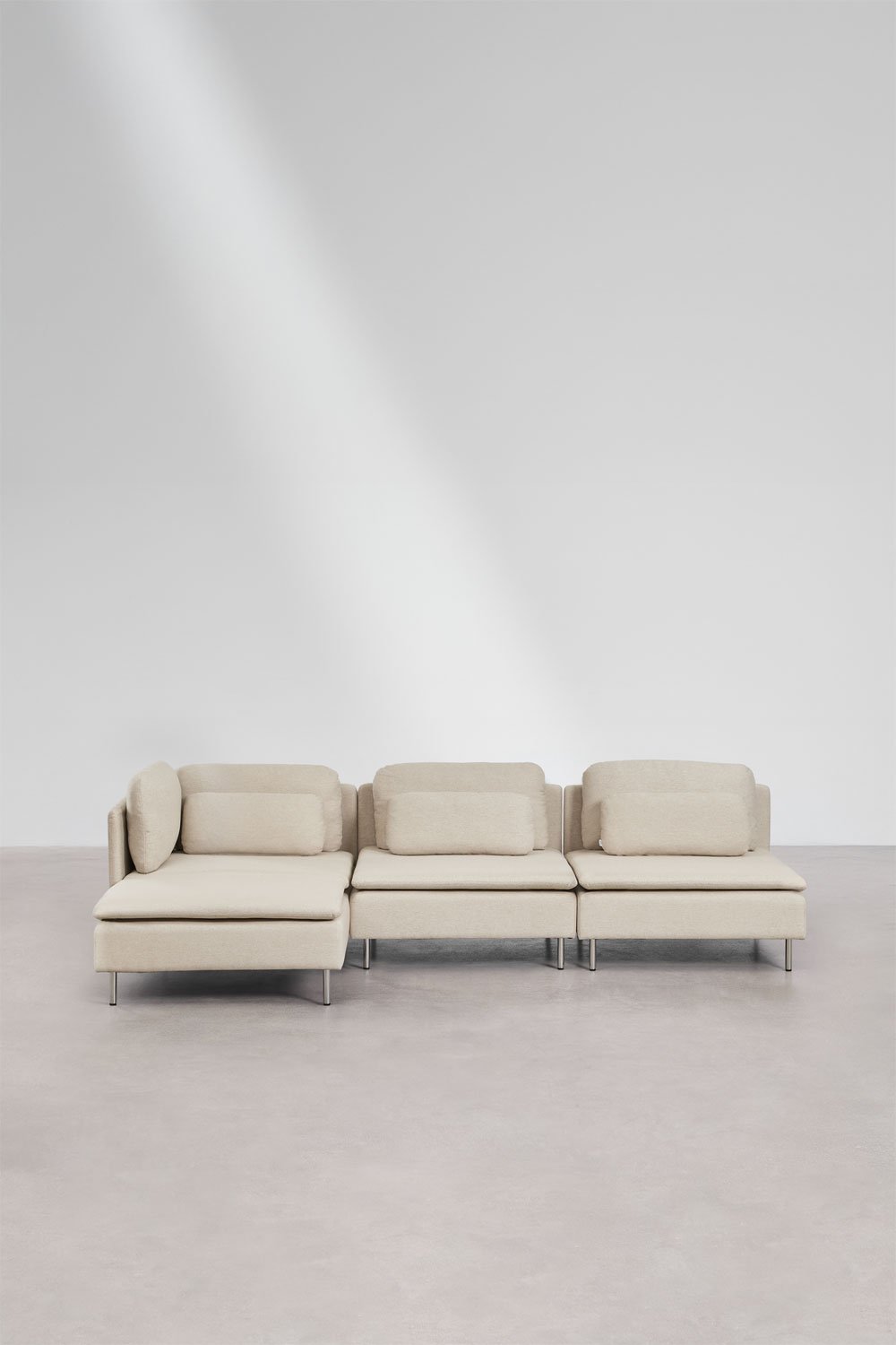 Sofa modułowa Oriol 3-częściowa lewostronna z leżanką, obrazek w galerii 3