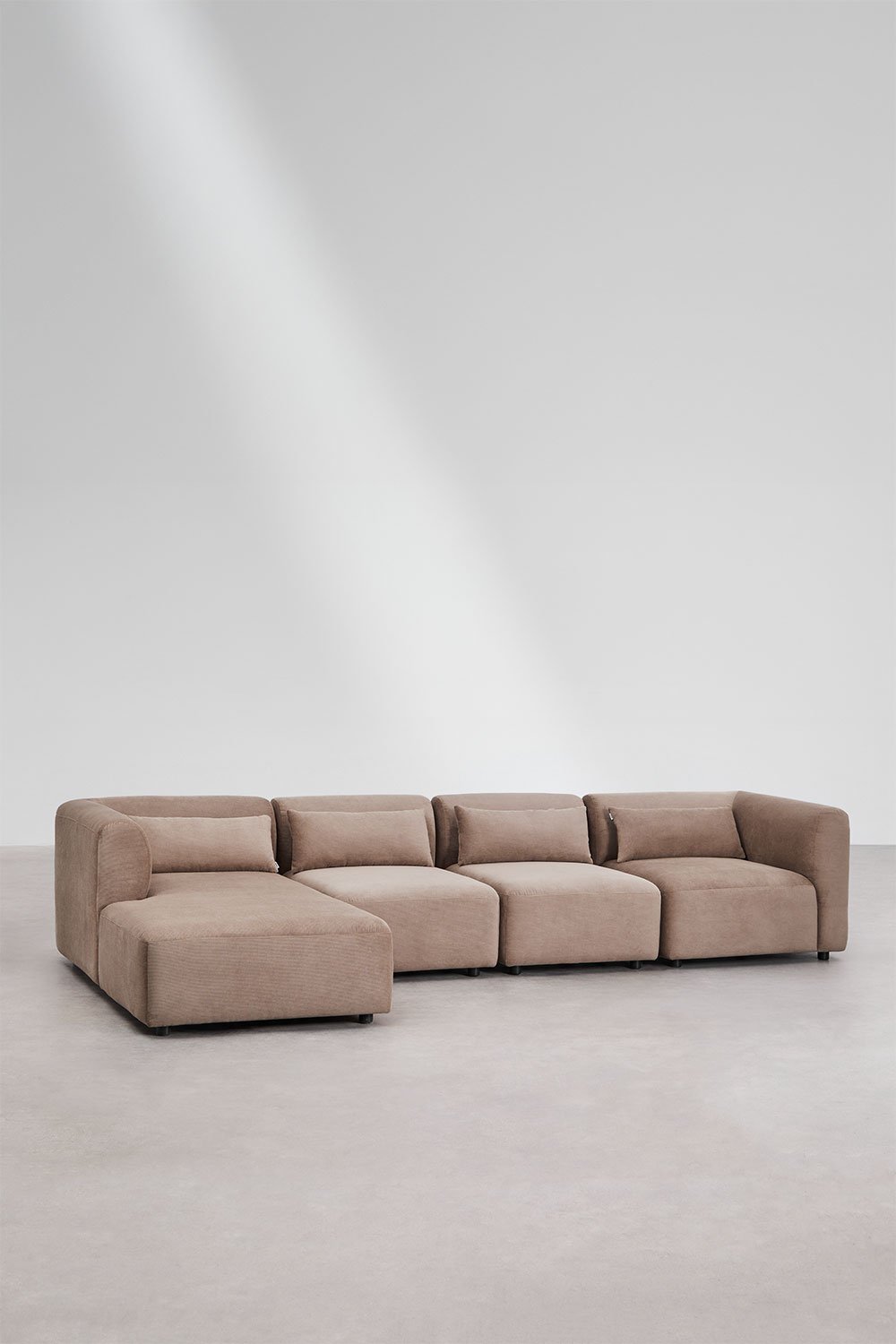 Sofa modułowy z lewym szezlongiem, 4-częściowy Fogler, obrazek w galerii 4