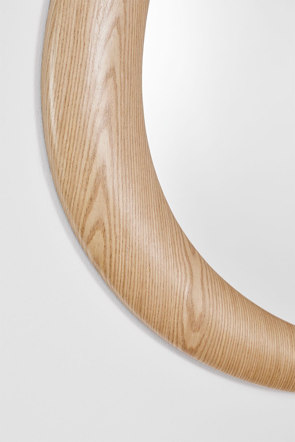 Okrągłe lustro ścienne Ø100 cm z MDF Zunire, obrazek w galerii 5