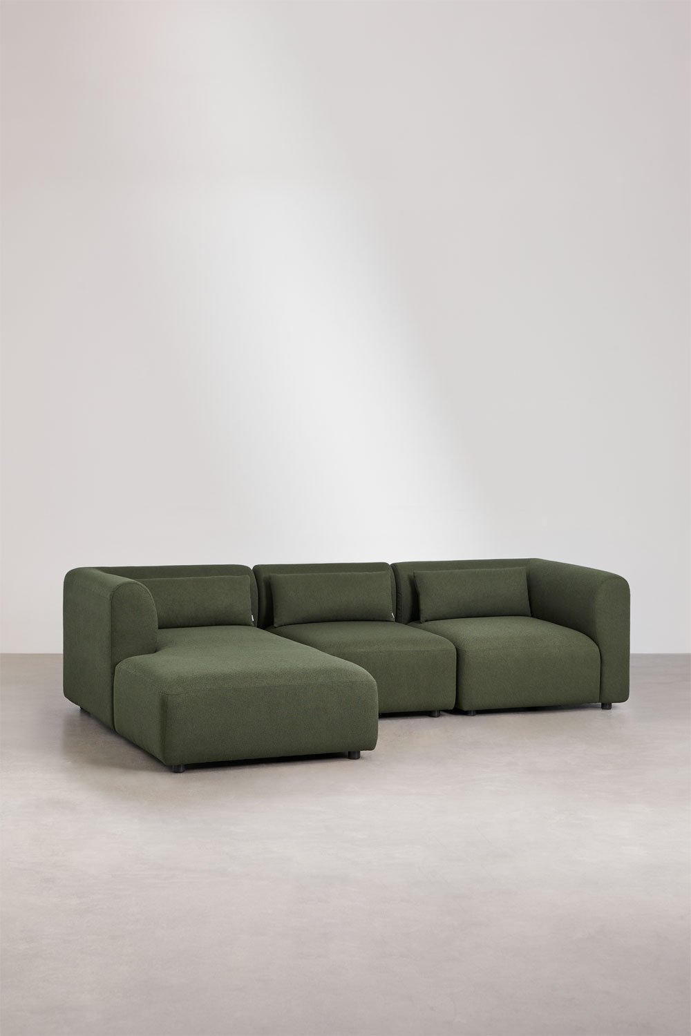 Sofa modułowa Fogler 3-częściowa, lewa, z leżanką, obrazek w galerii 1