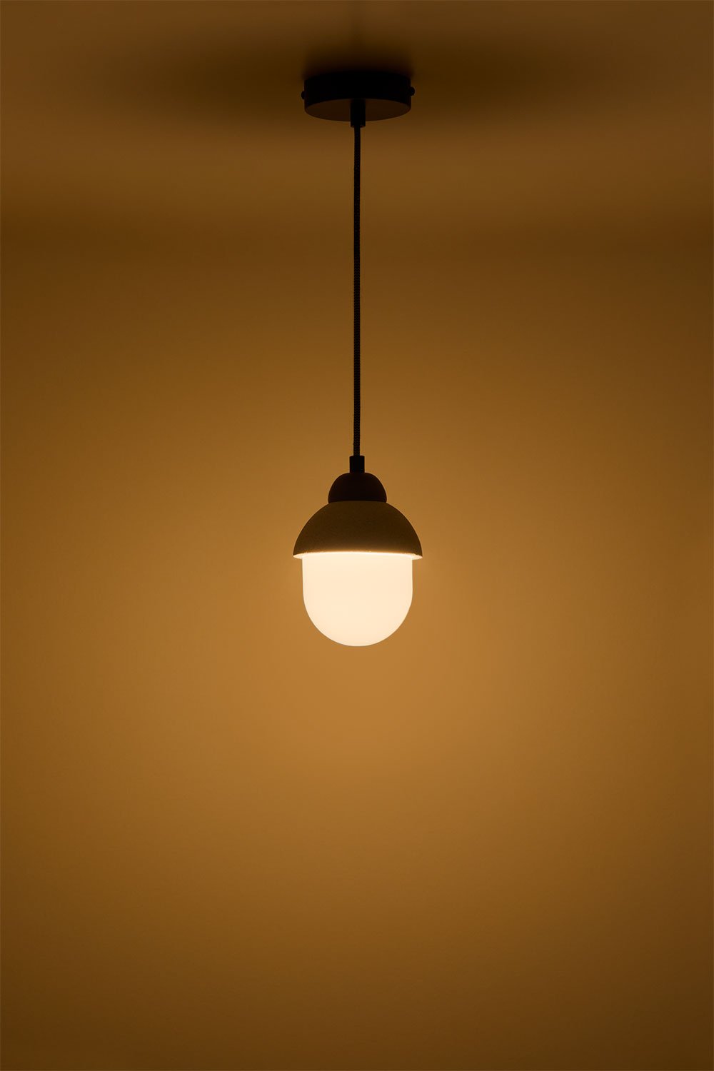 Lampa sufitowa z betonu Dotsie, obrazek w galerii 2