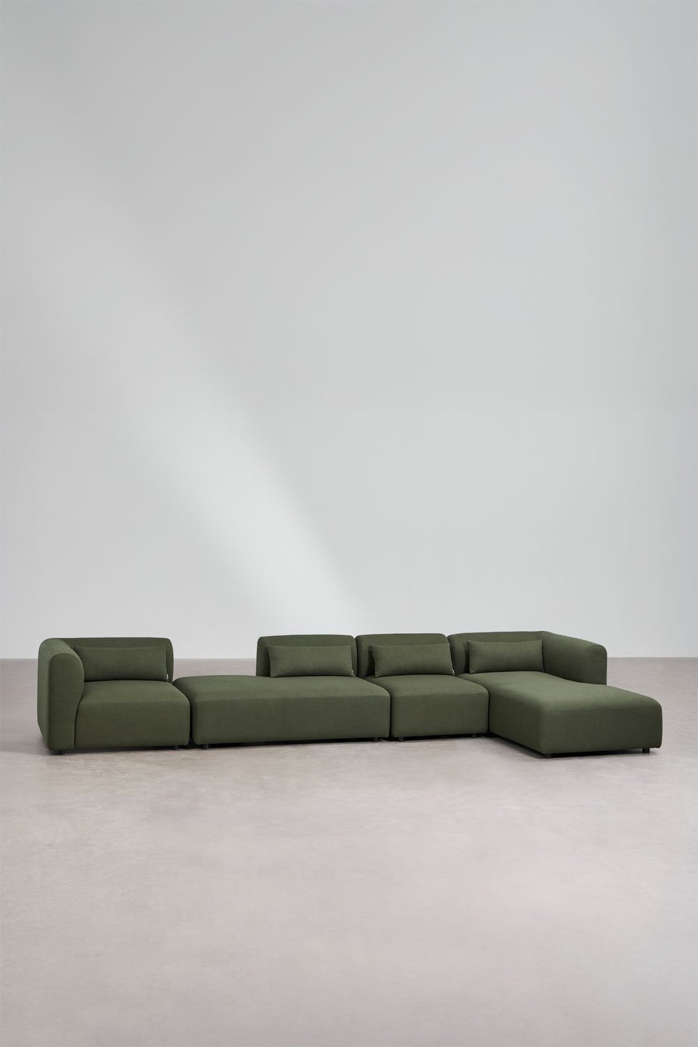 4-częściowa prawa sofa modułowa z szezlongiem Fogler, obrazek w galerii 1