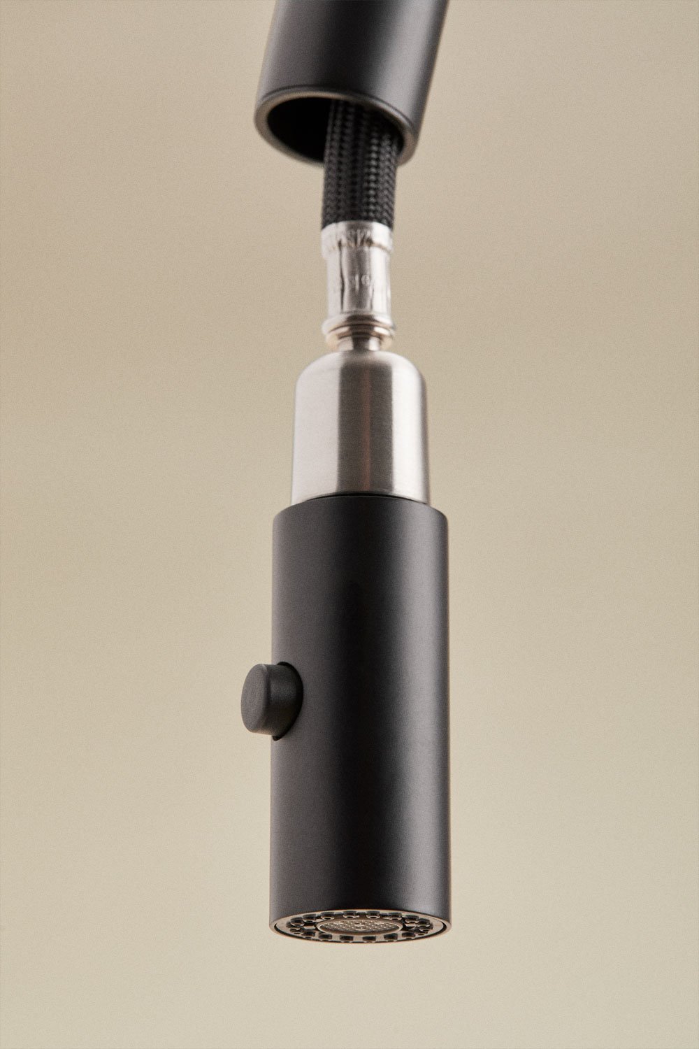 Bateria kuchenna z wysoką, wysuwaną wylewką ze stali nierdzewnej Eryne, obrazek w galerii 6