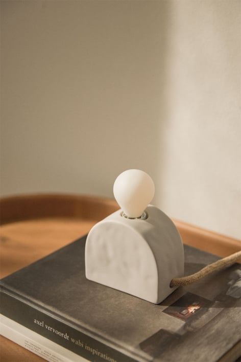 Ceramiczna lampa stolowa Fiana