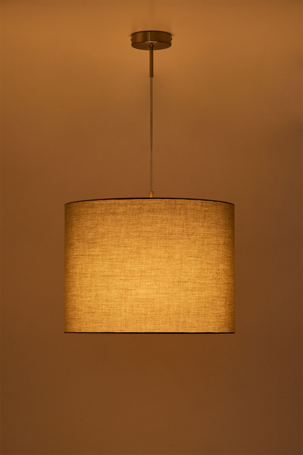 Lampa sufitowa wisząca z tkaniny Arlina, obrazek w galerii 2