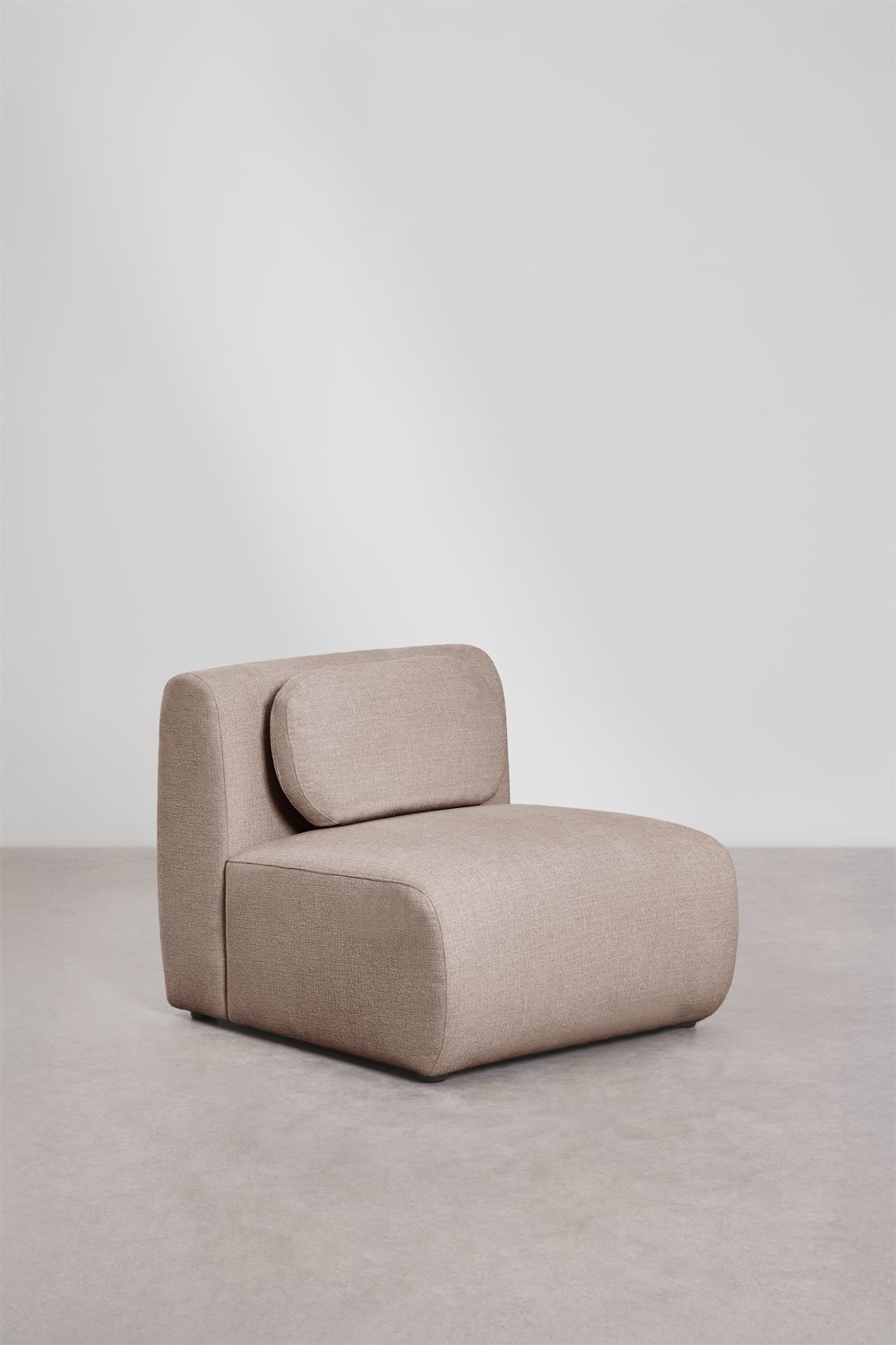 3-częściowa sofa modułowa z tkaniny chenille Coquette, obrazek w galerii 6