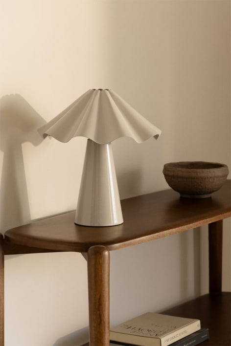 Lampa stołowa ↑40 cm z żelaza Veyora