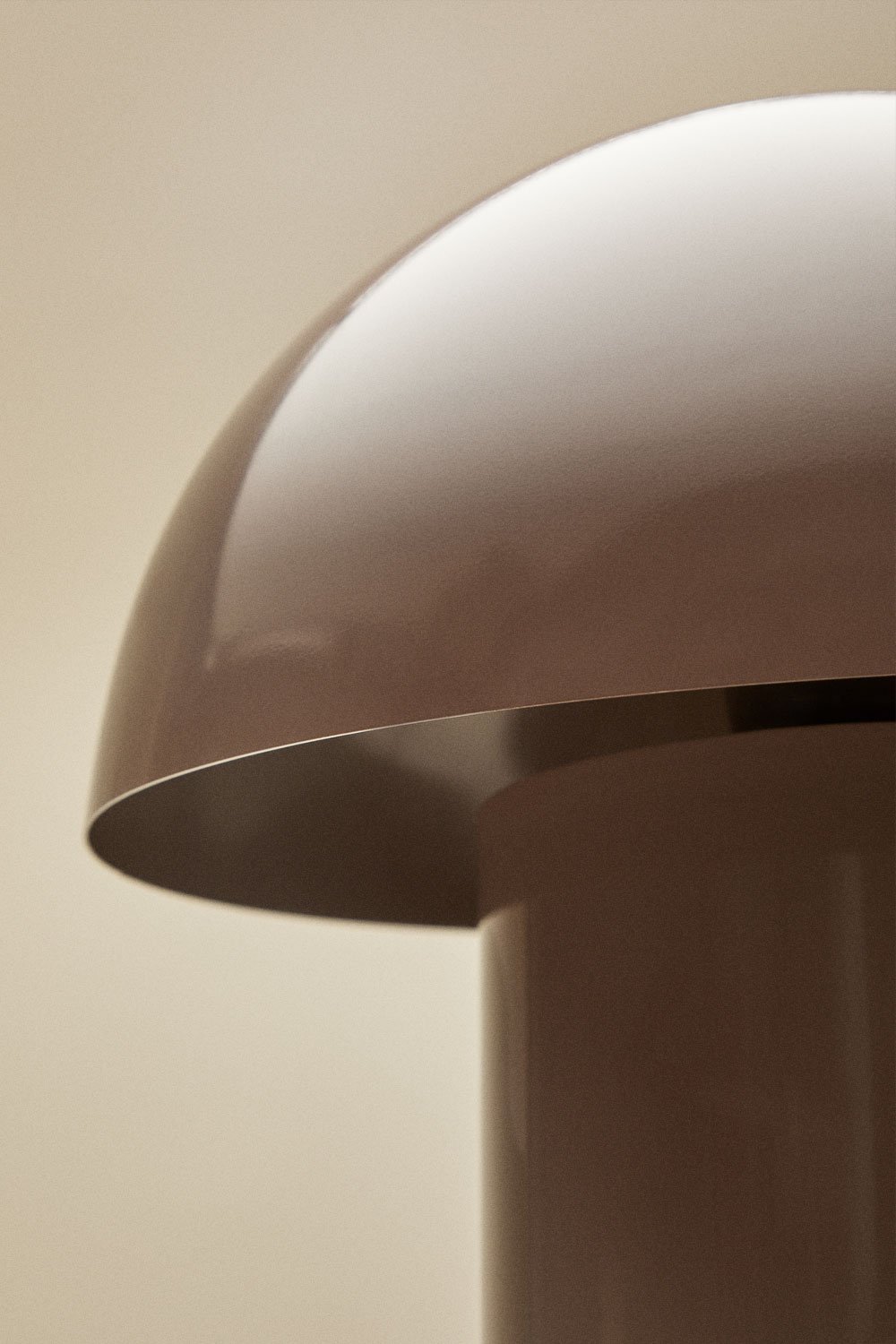 Lampa stołowa ↑30 cm z żelaza Zyora, obrazek w galerii 5