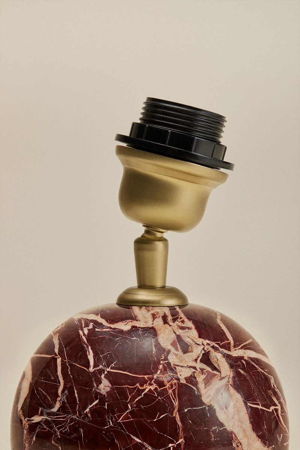 Podstawa do lampy stołowej z naturalnego kamienia Marvexi, obrazek w galerii 4