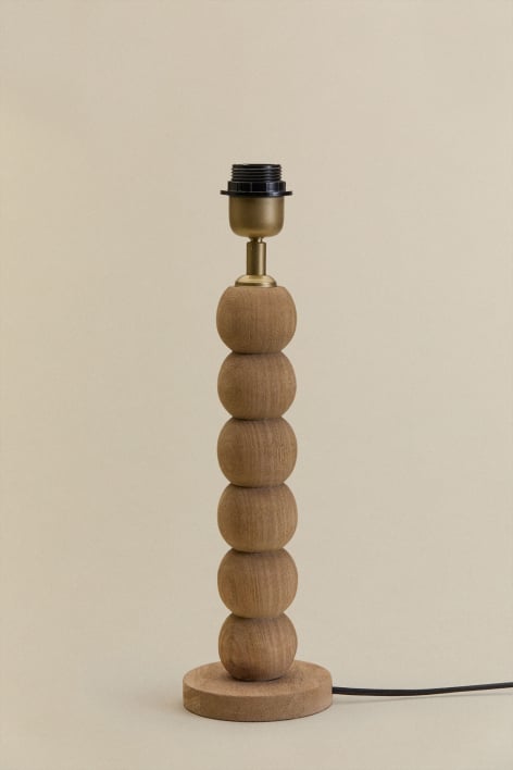 Podstawa do lampy stołowej 30 cm z drewna mango Soler