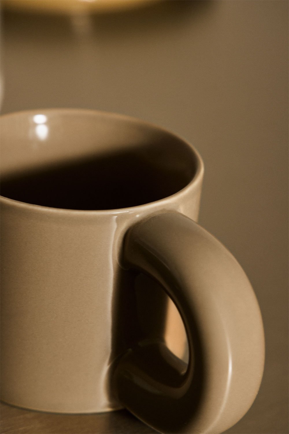 Pack 2 filiżanek do kawy z new bone china 30 cl Rylvane, obrazek w galerii 2