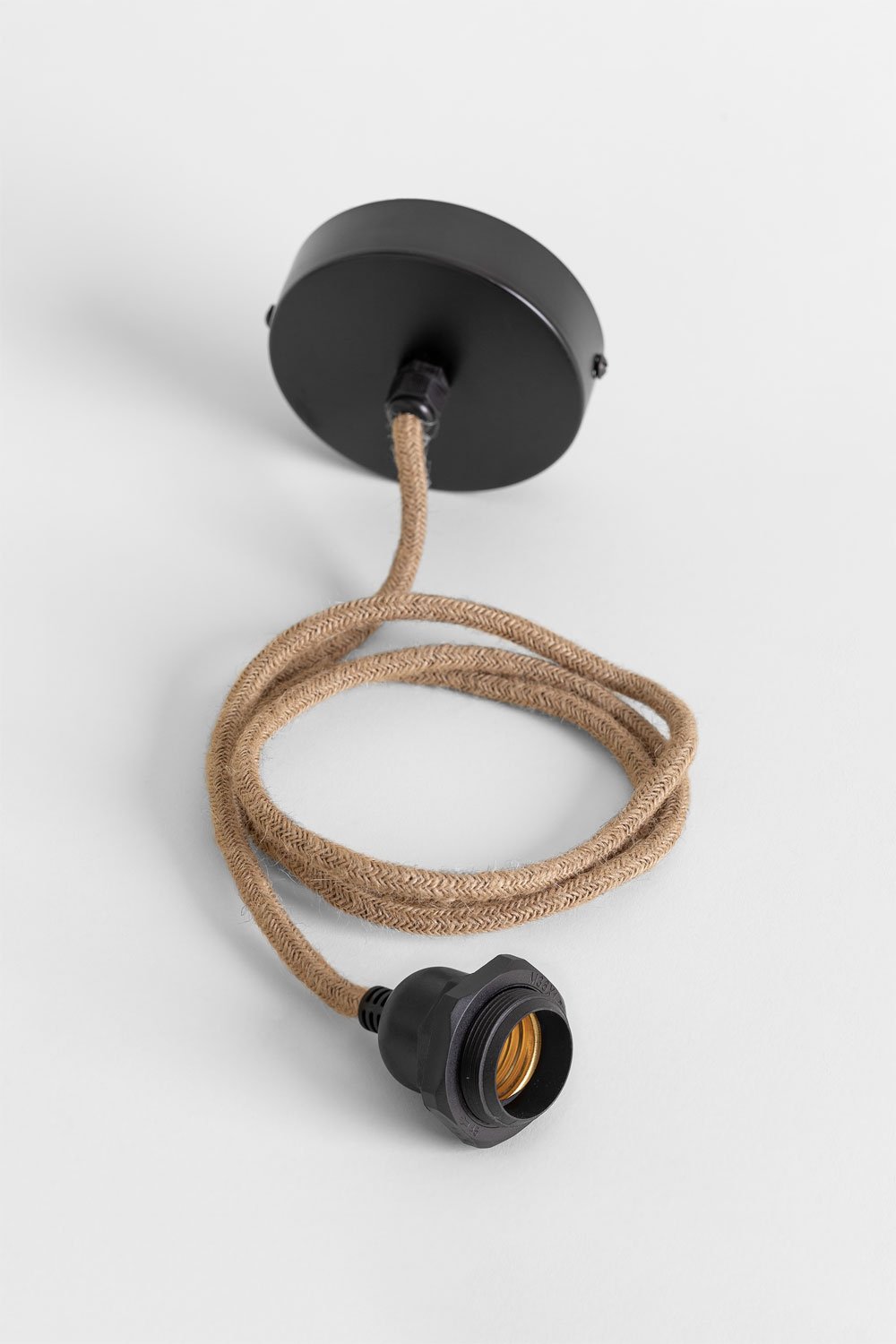 Lampa sufitowa wisząca z rattanu Magali, obrazek w galerii 7