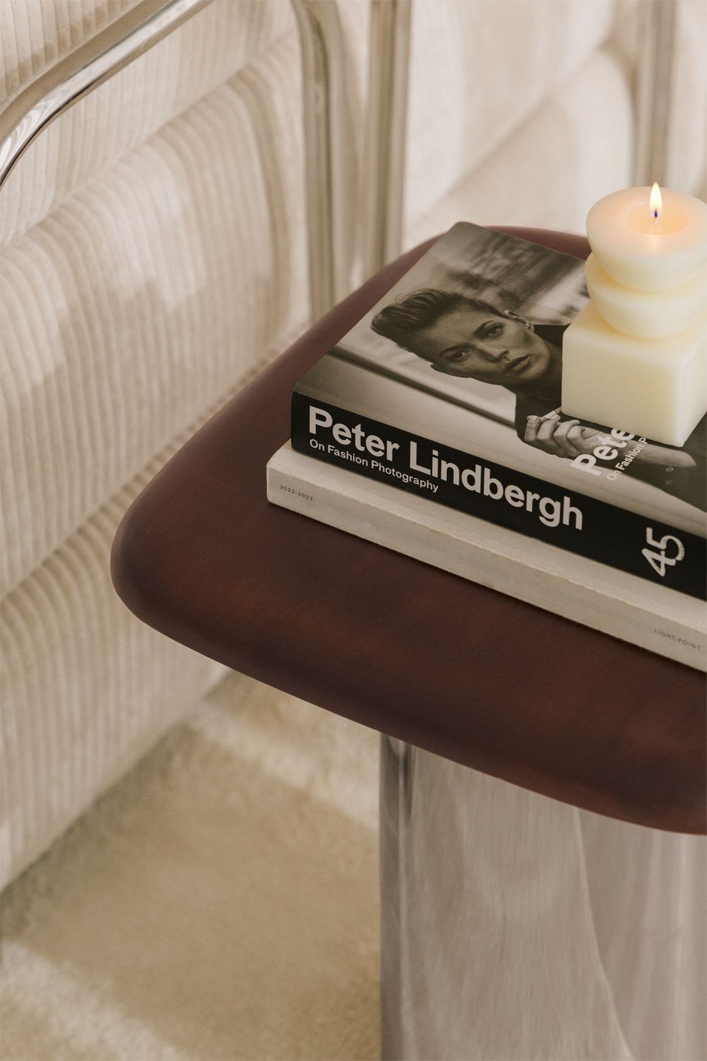 Kwadratowy stolik pomocniczy 40x40 cm Merieines, obrazek w galerii 2