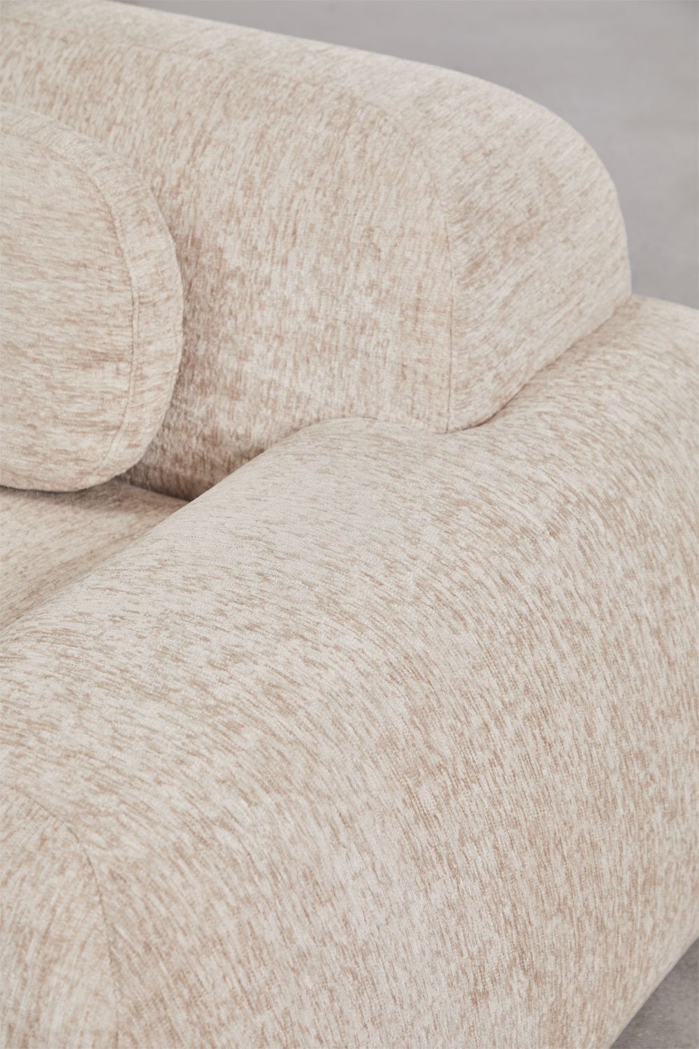 Sofa modułowy 4-częściowy z tkaniny chenilla pakowany próżniowo Merida, obrazek w galerii 4