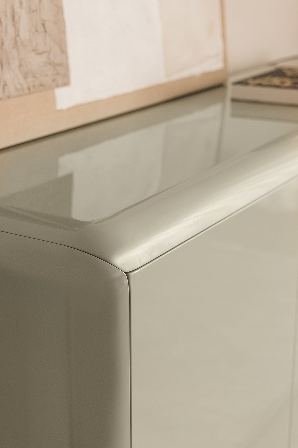 Aparador 160x45 cm z MDF Alazne, obrazek w galerii 3