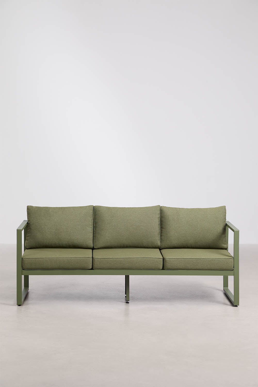 Sofa ogrodowy 3-osobowy z aluminium Lipov, obrazek w galerii 5